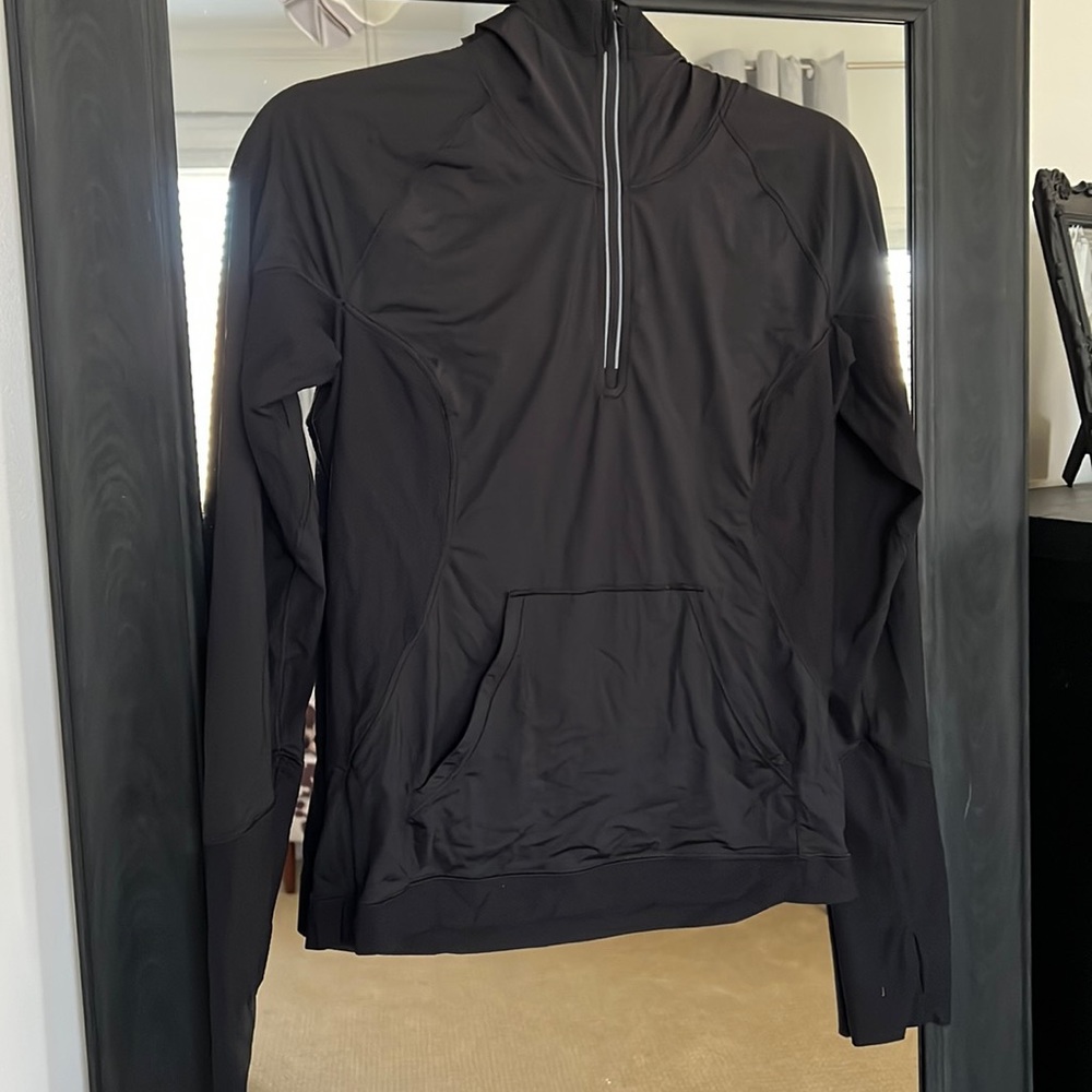 Lululemon hooded running 1/2 zip